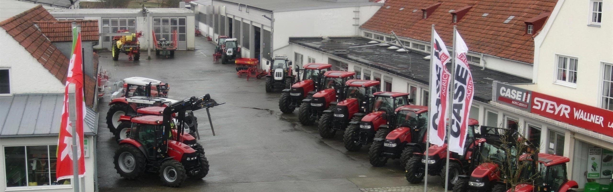 Wallner Landtechnik – Betrieb in Wolnzach mit CASE IH und STEYR Traktoren